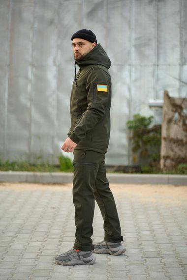 Костюм чоловічий "Reef" хакі з шевроном | Зображення 2