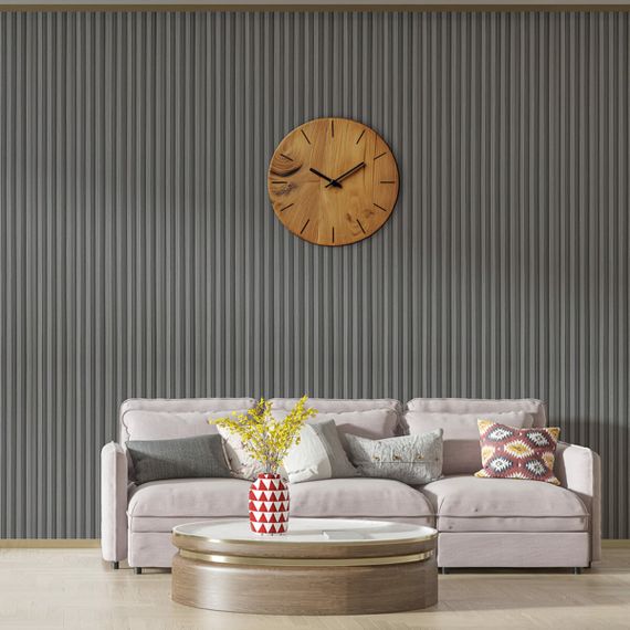 Рейка декоративна WPC стінова 3000х160х23мм Олов'яний SW-00001530 | Зображення 6