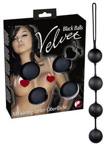 Вагінальні кульки Velvet Black Balls Sex Aura