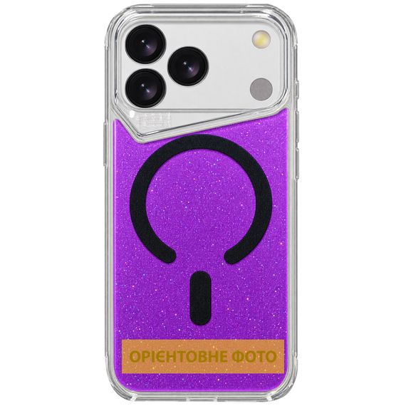 Чохол TPU+PC Gear4 Crystal Palace Shine with Magnetic Fit для Apple iPhone 16 Pro (6.3") Purple