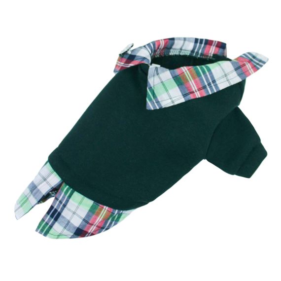 Толстовка з сорочкою смарагд Y-295 | Зображення 2