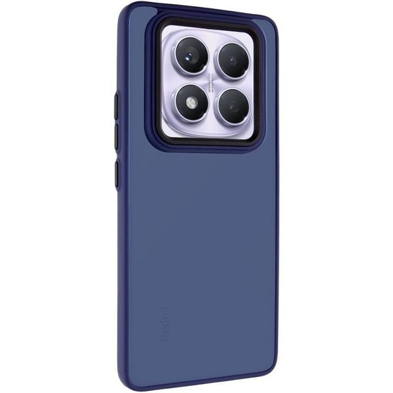 Чохол TPU+PC Lyon Frosted для Xiaomi Redmi Note 15 4G/5G (EU) Navy Blue