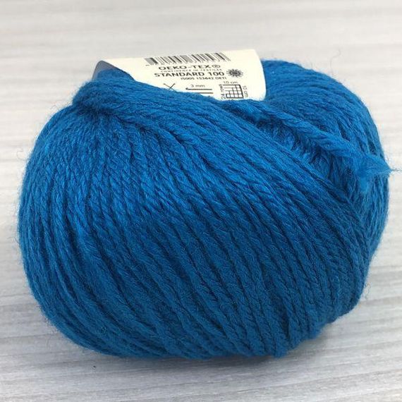 Пряжа Gazzal – Baby Wool XL колір 822 Електрик | Зображення 1