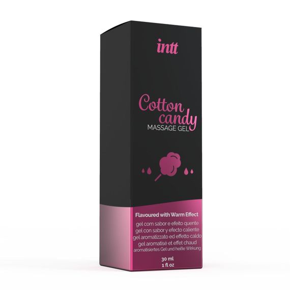 Масажний гель для інтимних зон Intt Cotton Candy (30 мл) розігрівальний | Зображення 2