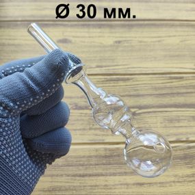Стеклянная трубка для курения Bumba Oil Long Clear