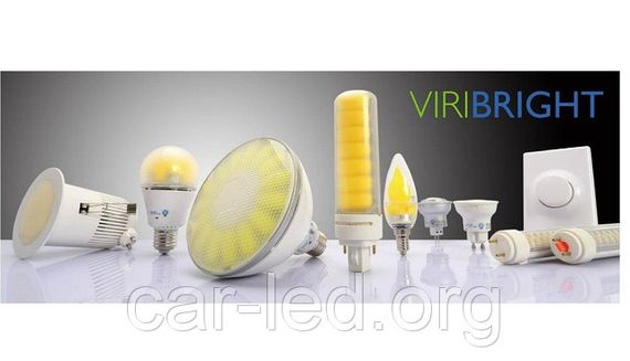 LED лампа E-14 диммируемая 4.5W(270Lm) 6000К PAR-16, 220V Viribright (Вирибрайт) | Зображення 2
