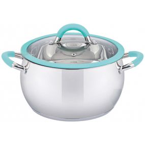 Кастрюля Pepper Apple Mint Silicone 20 см 4,0 л PR-1110-20 (107799)