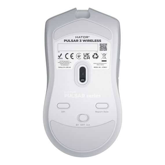 Мишка Hator Pulsar 3 Wireless White (HTM631) | Зображення 4