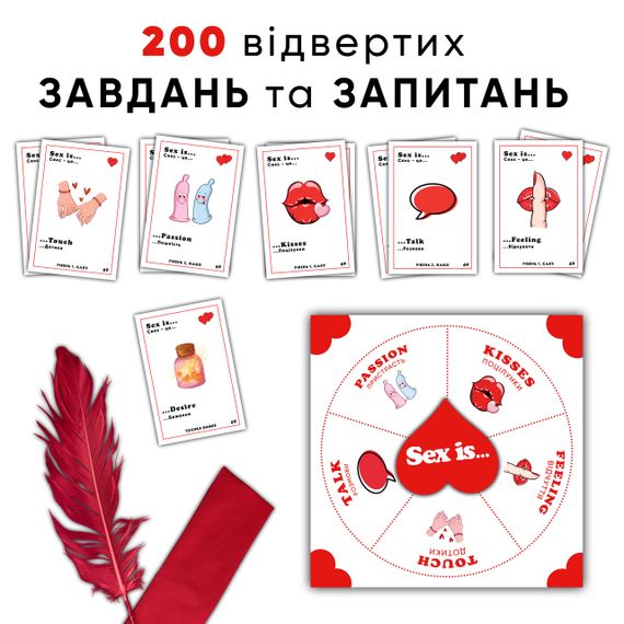 Настольная игра "Sex is..." (18+) sexstyle | Зображення 2
