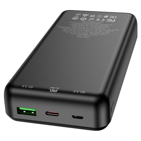 Портативное ЗУ Power Bank Hoco J87A Tacker PD20W+QC3.0 20000 mAh | Зображення 2