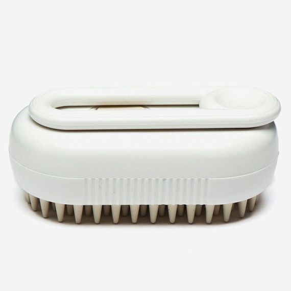 Паровая щетка-массажер для кошек и собак, с USB, Steamy Brush E-W3317 / Электрическая расческа для вычесывания | Зображення 6