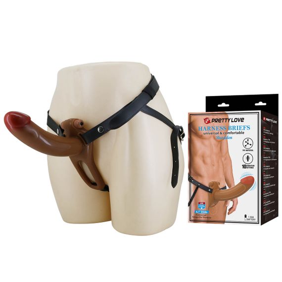 Страпон - Pretty Love Harness Briefs Strap on Bradden sexstyle