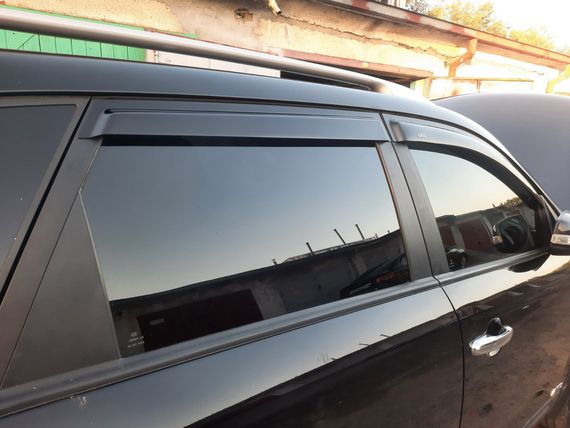 Вітровики (4 шт, HIC) для Kia Sorento XM 2009-2014 рр | Зображення 3