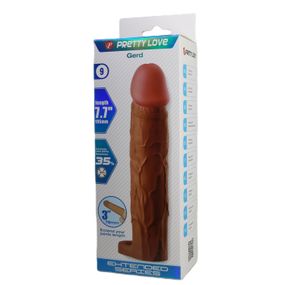 Насадка на член - Pretty Love Gerd Penis Extender +3" Latin