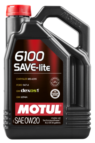 Моторна олива Motul 6100 SAVE-LITE 0W-20 4л.
