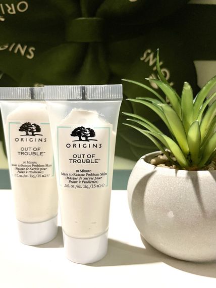 Маска для зайвої origins out of trubleTM 10 minute mask to rescue problem skin