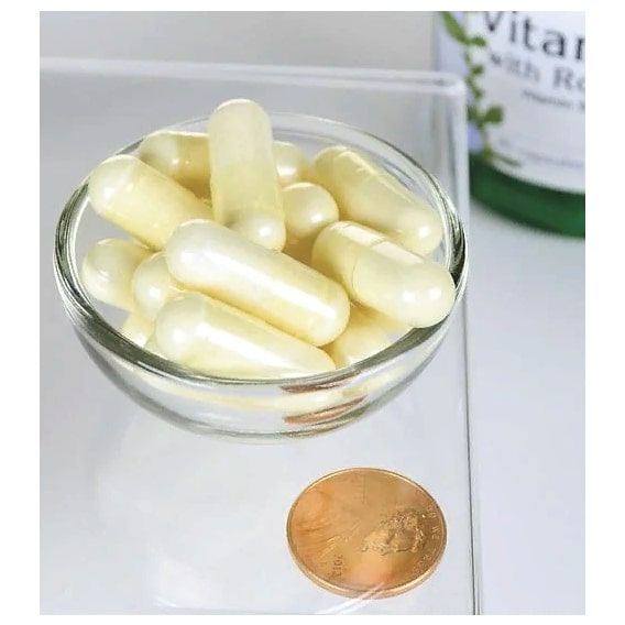 Вітамін C Swanson Vitamin C with Rose Hips 1000 mg 90 Caps SWA-11054 | Зображення 2