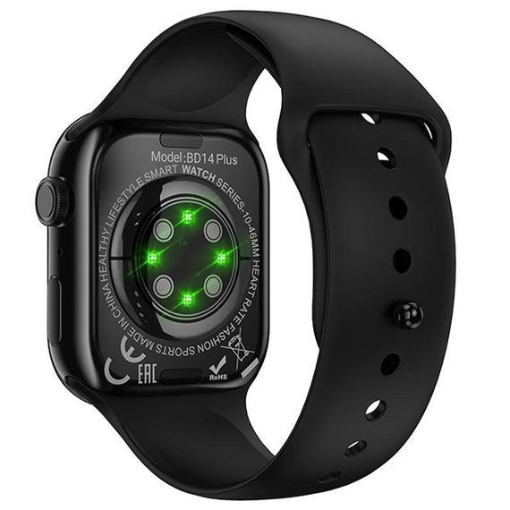 Смарт-годинник Borofone BD14 Plus Smart sports watch (call version) Black | Зображення 2