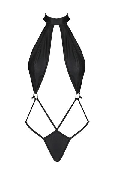 Боді з високим коміром JANNIES BODY black S/M - Passion | Зображення 3