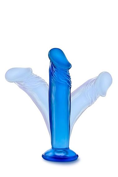 Анальний фалоімітатор-пробка B Yours, синій, 16 х 3.5 см Sex Aura | Зображення 2