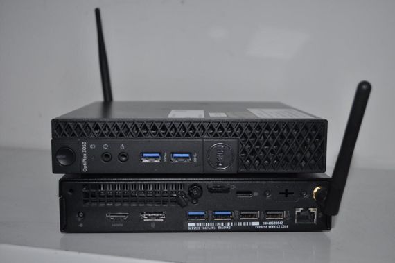 Неттоп Dell OptiPlex 3050 USFF / Intel Core i3-7100T (2 (4) ядра по 3,4 ГГц) / 16 ГБ DDR4 / 240 ГБ SSD M.2 / Intel HD Graphics 630 / Wi-Fi / Блок живлення / Windows 11 Pro б/в | Зображення 6