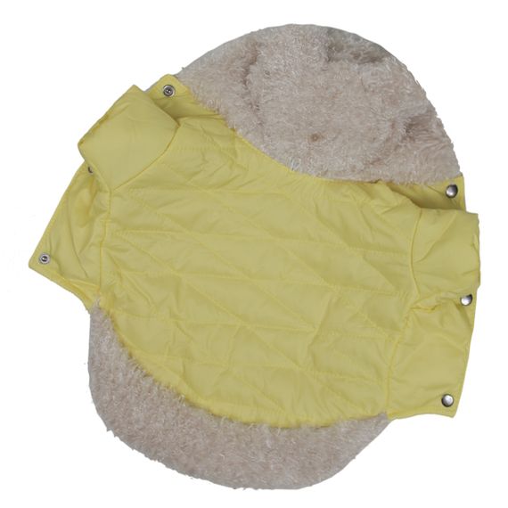 Куртка з хутром жовта K-28 | Зображення 2