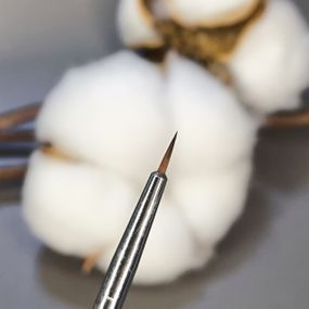 Кисть для росписи ногтей Global Fashion 00 (ворс 7мм)