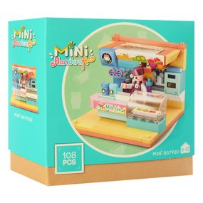 Конструктор BAMBI M38-B0792A магазин, фигурка, 99-117 деталей M38-B0792D