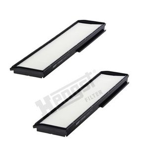 Фильтр салона компл. Mercedes Benz W124 93-, Hengst, E1913LI-2,