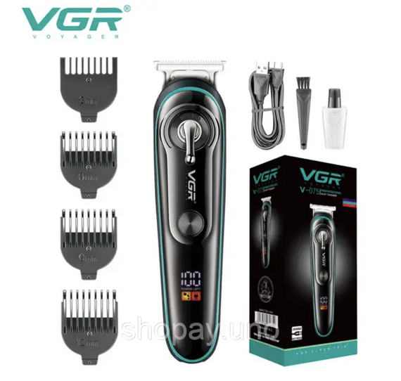 Професійний тример для бороди та вусів VGR V-075 ∙ Машинка VGR V-075 для стрижки волосся та бороди | Зображення 3