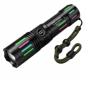 Ручной фонарь с высокой яркостью W515-PM10-TG, Фонарь ручной батарей, Армейские тактические фонари DO-47