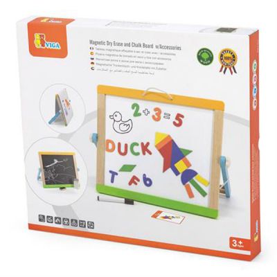 Набір для творчості Viga Toys дошка магнітно-маркерна на підставці (44545) | Зображення 3