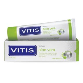 Зубна паста VITIS ALOE VERA, яблуко, 100 мл (DENTAID)