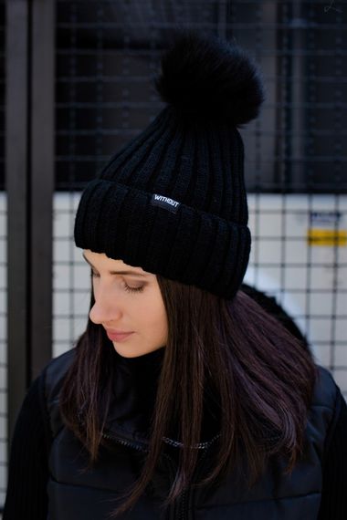 Зимова Шапка Without General Logo Black | Зображення 2