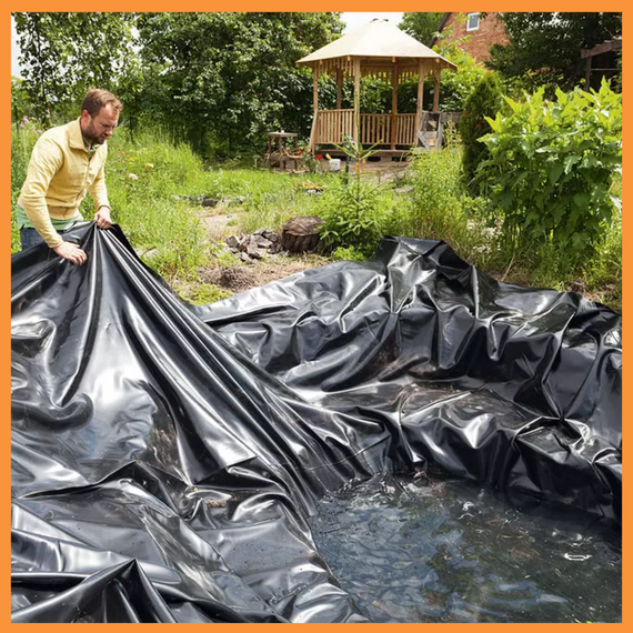 Плівка 120 мкм 6*50 м чорна поліетиленова для мульчування та будівництва | Зображення 6