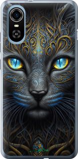 Чохол на ZTE Blade A31 Plus Кішка "5548u-2637-2448"