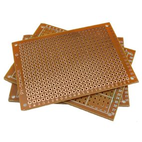 Плата печатная под пайку 5x7