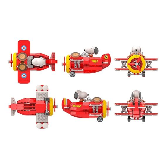 Конструктор Pantasy Snoopy - Біплан (86905) | Зображення 2