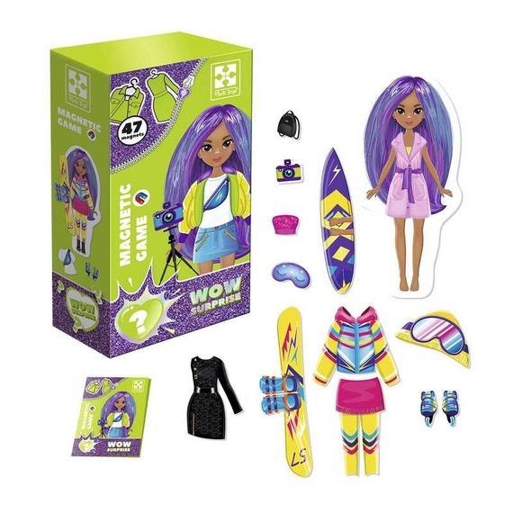 Магнитная игра-одевашка WOW Surprise Travel" VT 3210-15 Vladi Toys (4820234763191) | Зображення 4