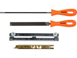 Засоби для гостріння відрізних ланцюгів з напильником YATO Польша : Ø=4.5 мм, 4 шт YT-85041