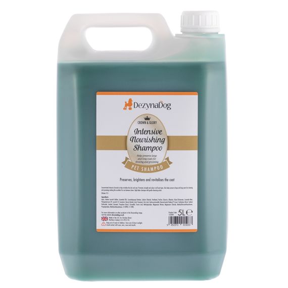 Шампунь Dezynadog Crown Glory Intensive Nourishing  інтенсивний живильний очищує зберігає освітлює та відновлює шерсть для в