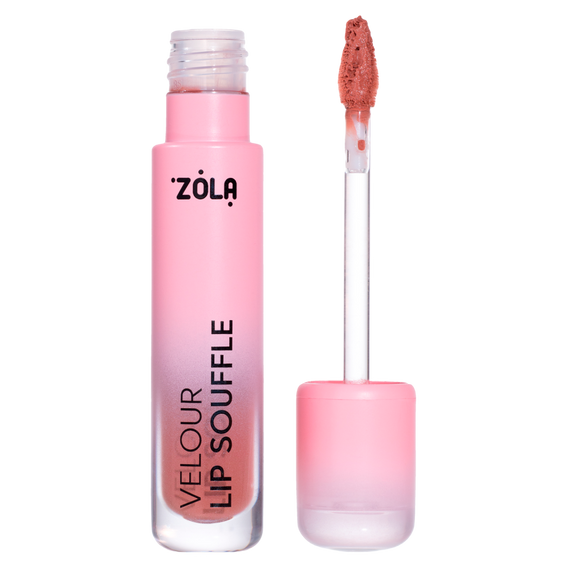 Оксамитова матова помада ZOLA Velour Lip Souffle - 04 Nude Haze (4.2 ml)