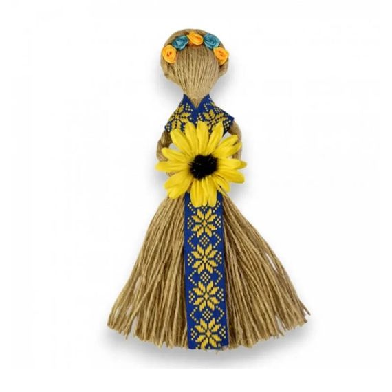 Набір для творчості Лялька-мотанка "Сонячна" Умняшка НС-007 розмір виробу 20-22 см | Зображення 1