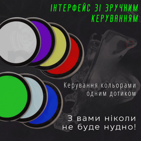 Электронный Е-значок с Подсветкой CyberBadge E87 Фиолетовый — Цифровой LED Бейдж с HD Экраном 64MB, Bluetooth и Приложением, | Зображення 6