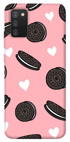 Чохол IBANAN Печиво Opeo pink для Samsung Galaxy A02s