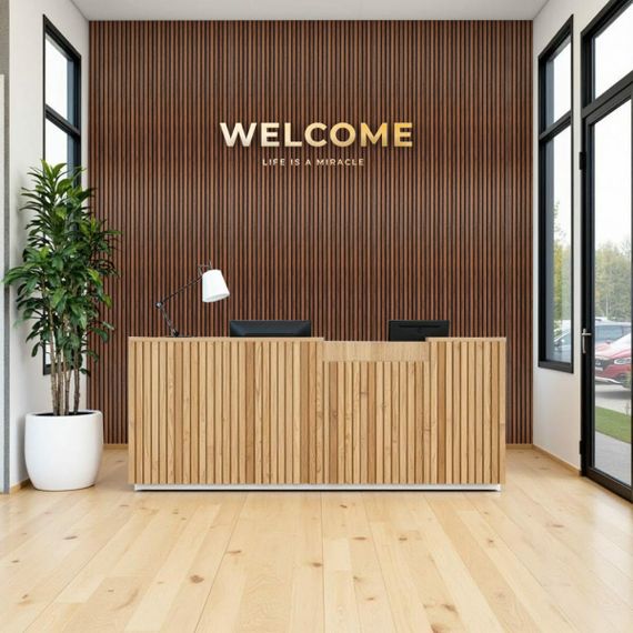 Рейка декоративна WPC стінова 3000х160х23мм Каштан SW-00001536 | Зображення 7