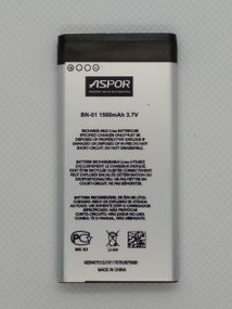 Акумулятор Aspor for Nokia X Dual BN-01 1500mAh