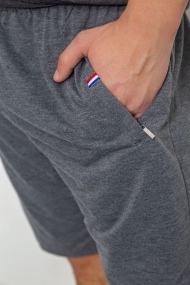 Шорти чоловічі, колір сірий, 244R6369 | Зображення 4