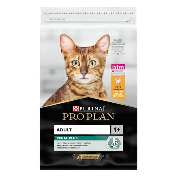 Сухой корм Purina Pro Plan Adult Renal Plus для кошек с курицей 10 кг | Зображення 1