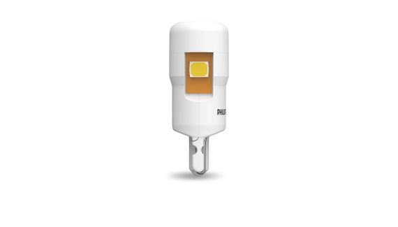 Комплект світлодіодних ламп Philips 11961CU60X2 W5W (T10) LED white Ultinon Pro6000 SI 6000 K WHITE | Зображення 3